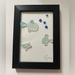 MAINE SEA GLASS ART🩵🩵🌊 “fish”